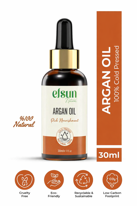 Efsun Natural Argan Oil 30ml cold pressed bottle