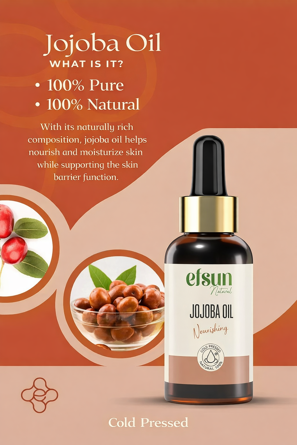 Non-comedogenic face oil for daily use