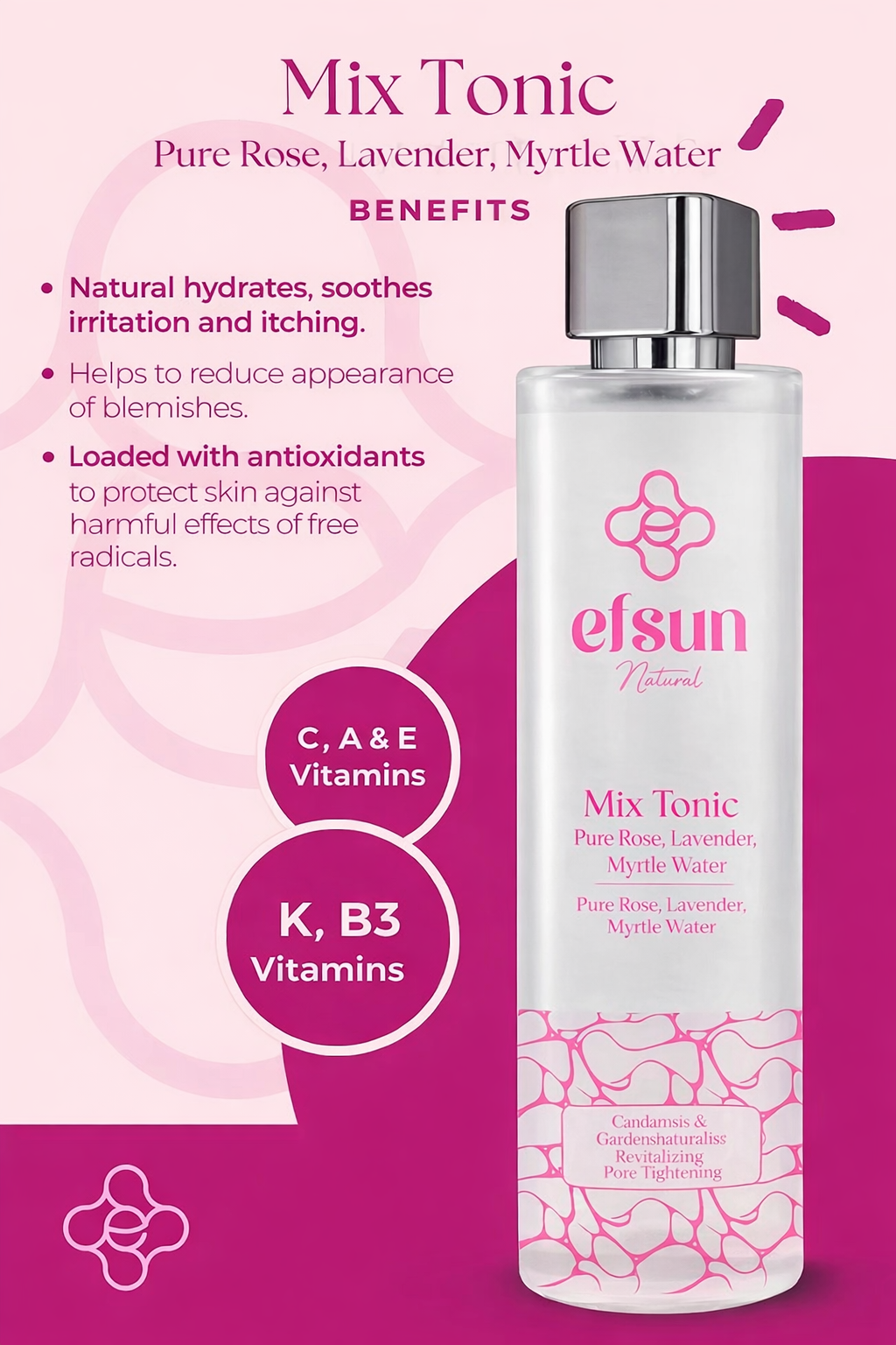 Clean beauty natural face mist South Africa